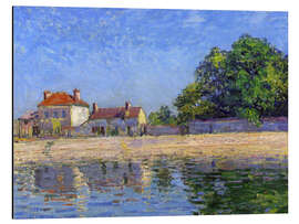 Magnettafel Ufer des Loing, Saint-Mammès