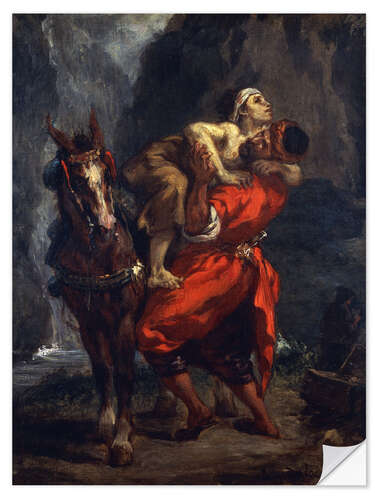 Selvklæbende plakat The Good Samaritan