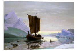 Magnettafel Erik der Rote entdeckt Grönland