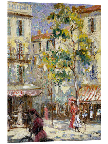 Obraz na szkle akrylowym Street scene in Paris