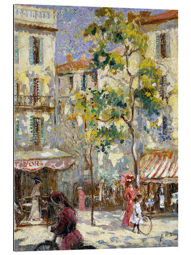 Gallery print Street scene in Paris