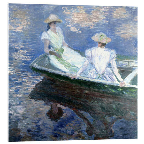 Galleritryk girls in a boat