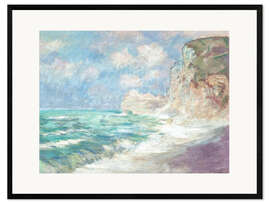 Framed art print Cliff at Port d'Amont