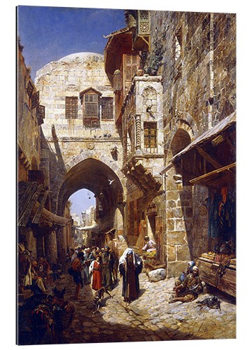 Gallery print Davidstraße, Jerusalem. 1887