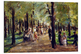 Magnettafel Spaziergänger im Tiergarten