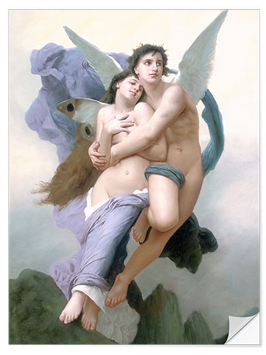 Muursticker Abduction of Psyche