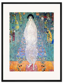 Gerahmter Kunstdruck Bildnis Elisabeth Lederer Baronin Bachofen-Echt