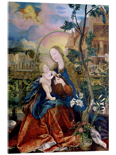 Acrylic print The Stuppacher Madonna. Around 1520