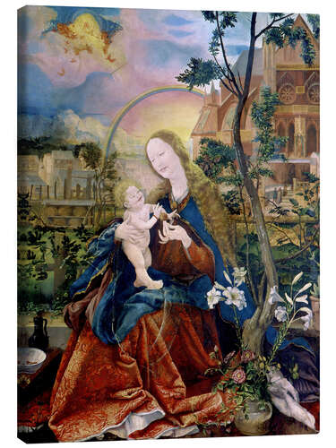 Canvas print The Stuppacher Madonna. Around 1520