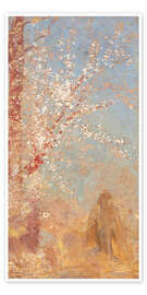 Wall print  Tree in bloom - Odilon Redon