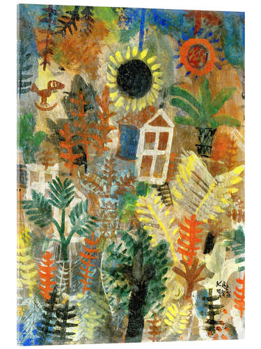 Acrylglas print Garden Landscape