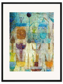 Framed art print Plants early in the morning - Paul Klee