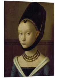 Magnettafel Bildnis einer jungen Frau