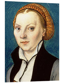 Foam board print Katharina von Bora, wife of Martin Luther