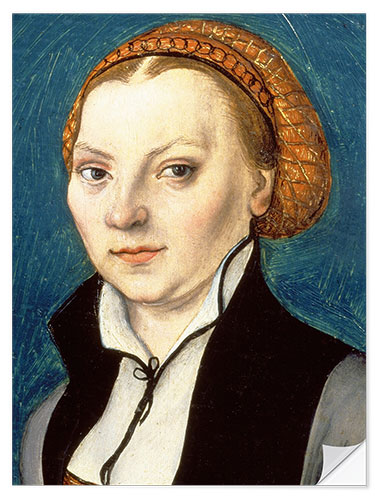 Selvklebende plakat Katharina von Bora, wife of Martin Luther