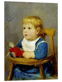 Gallery Print Mädchen im Kinderstühlchen, 1878