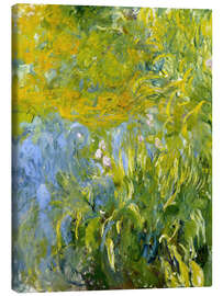 Canvas print  Irises I - Claude Monet