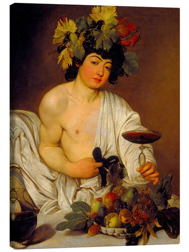 Canvas print The Young Bacchus