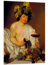 Foam board print The Young Bacchus
