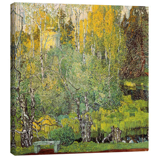 Canvas print The Neskuchny garden in Moscow