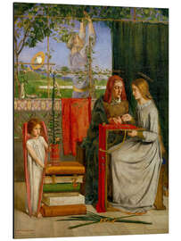 Tableau en aluminium The Childhood of the Blessed Virgin Mary, 1849