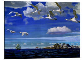 Magnettafel Blaue Freiheit