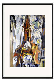Gerahmter Kunstdruck Der Eiffelturm II