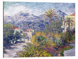 Magnettafel Villas at Bordighera