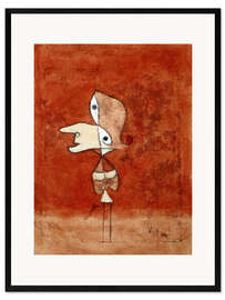 Impression artistique encadrée Portrait de Brigitte (figure entière) 1928