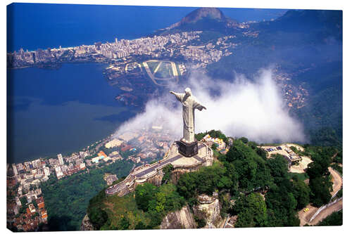 Canvas print Christ over Rio de Janeiro