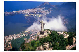 Tableau en PVC Christ sur Rio de Janeiro