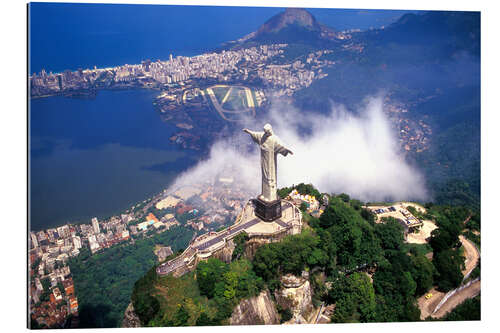 Gallery print Christ over Rio de Janeiro