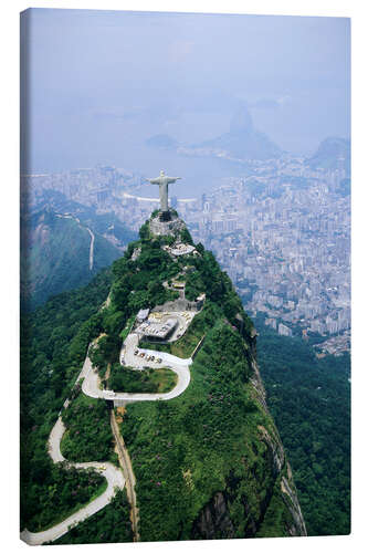 Canvas-taulu Christ on the Corcovado mountain