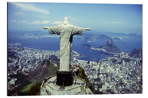 Alubild Christus-Statue in Rio de Janeiro