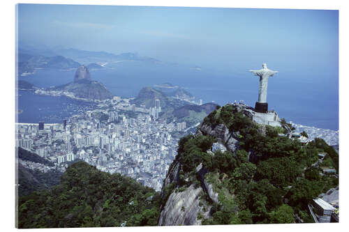 Akryylilasitaulu Christ is enthroned over Rio