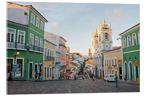 Acrylic print Bahia Salvador in Brazil