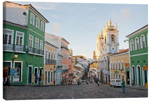 Leinwandbild Bahia Salvador in Brasilien