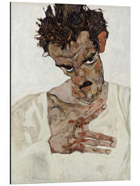 Magnettafel Selbstbildnis mit gesenktem Kopf