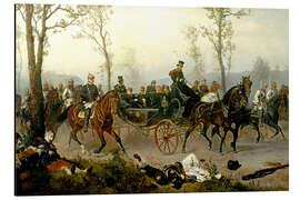 Magnettafel Napoleon III. und Bismarck bei Donchery 1870