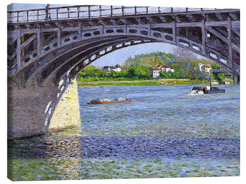 Canvas print Bridge at Argenteuil