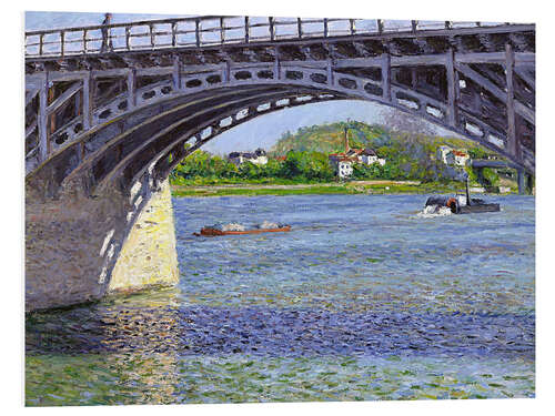 Foam board print Bridge at Argenteuil