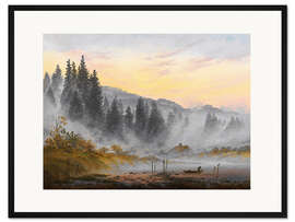 Gerahmter Kunstdruck Der Morgen