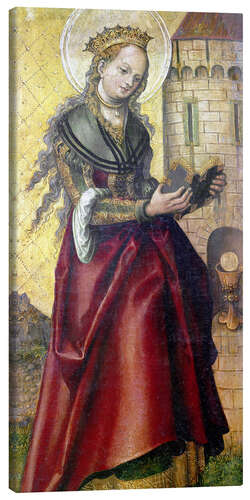 Lerretsbilde Saint Barbara