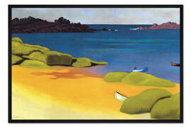 Gerahmter Kunstdruck Die Bucht von Tregastel, 1917