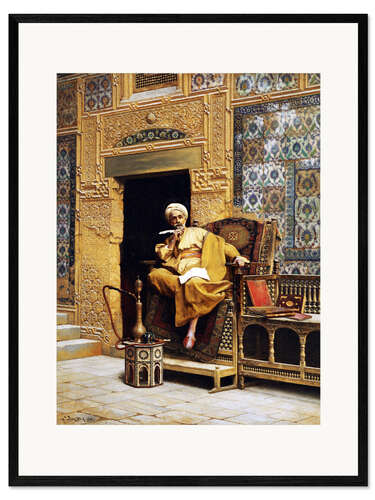 Ingelijste kunstdruk The Scholar