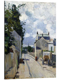 Magnettafel Rue de L'Hermitage Pontoise. 1874