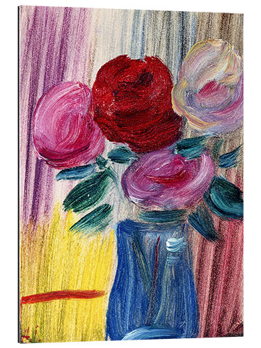 Gallery Print Blumen in blauer Vase