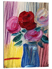 Gallery print Flowers in a blue vase