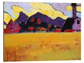 Magnettafel Landschaft bei Murnau