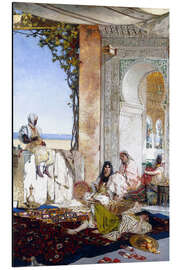 Magnettafel Frauen in einem Harem in Marokko. 1875